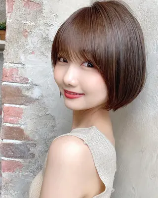 ショート 新宿　ショート・ボブ カットモデル募集のヘアスタイル