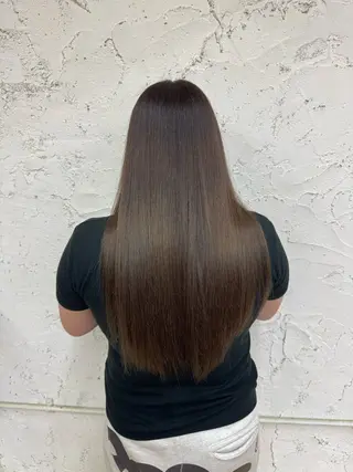 ロング 柔らかい透明感カラー 🎀クルミ🎀のヘアスタイル