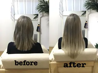 セミロング KA BUのヘアスタイル