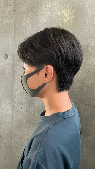 メンズ もりたみかこ 美容師お休み中のヘアスタイル