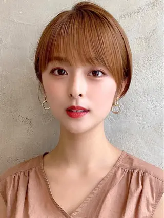 ショート 新宿　ショート・ボブ カットモデル募集のヘアスタイル