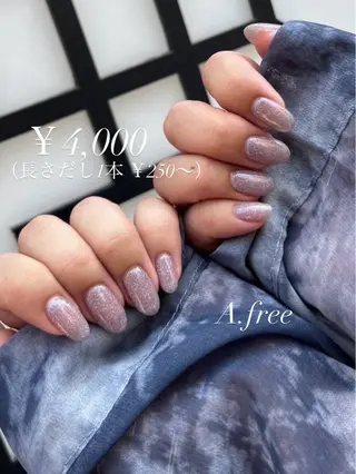 ネイル A.free✧*｡ アレルギー対応✧*｡のネイルデザイン