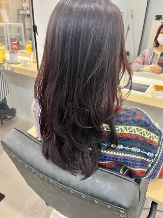 セミロング カラー 🌼sunc HINAMI🌼のヘアスタイル