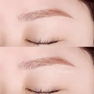 アイブロウ Embellir Tamamiのマツエク・マツパデザイン