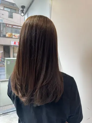 セミロング 🧤ル ウ🧤のヘアスタイル