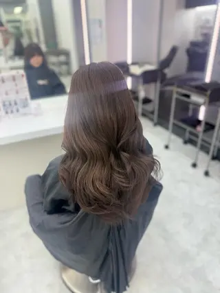 ロング カラー 🥂上品ワンホンヘア 🥂nozomiのヘアスタイル
