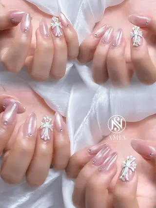 セミロング 🌟AMIA BEAUTY🌟のネイルデザイン