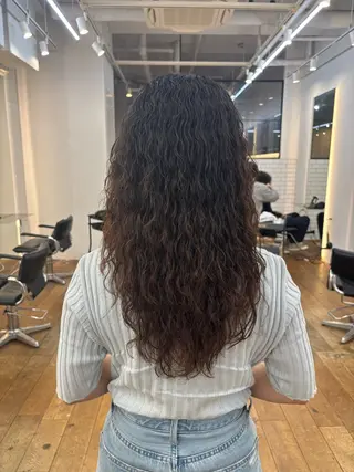 ロング パーマ ハードパーマ Rico💜のヘアスタイル