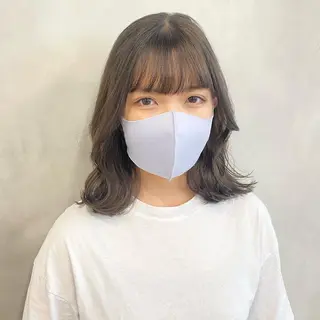 ミディアム カラー 🩵ブリーチカラー MIORI🩵のヘアスタイル