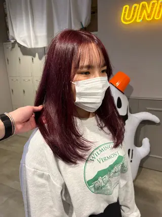 セミロング カラー パーマ ヘアアレンジ メンズ 上品＆韓国風 🥀海心🥀のヘアスタイル