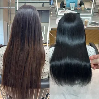 ロング カラー ✨髪質改善特化✨副 店長椎葉信乃介のヘアスタイル