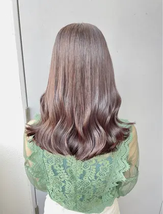 ロング カラー ベージュカラー💖 やすひろのヘアスタイル