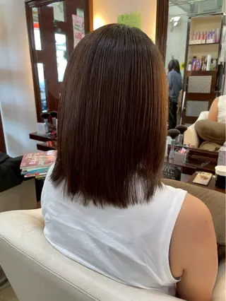 セミロング カラー lua店 Yugo(河野有吾)のヘアスタイル
