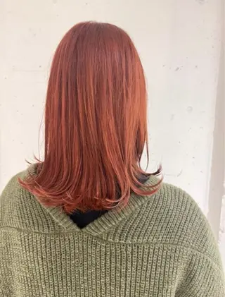 ミディアム カラー 似合わせスタイル 表参道🌿ちえのヘアスタイル