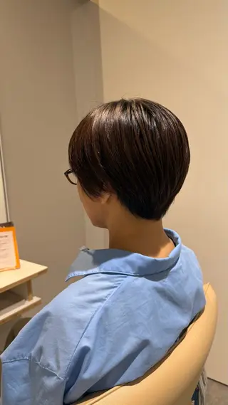 ショート 残間 美月のヘアスタイル