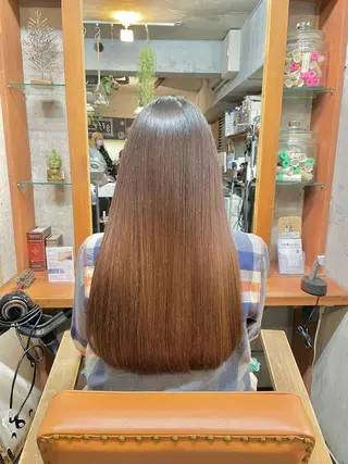 カラー 🫧BUBBLES 新所沢　かとうゆきのヘアスタイル