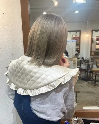 ミディアム 似合わせ/赤み消し color🫧ひかりのヘアスタイル