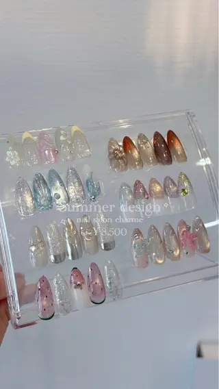 ネイル charme nailのネイルデザイン