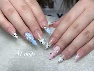 ネイル M 🌷Nail 長さだし専門店のネイルデザイン