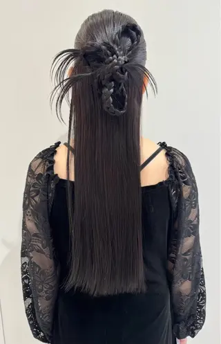 ヘアアレンジ 韓国ヘア🇰🇷 🩵FUKA🩵のヘアスタイル