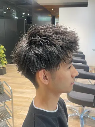 ショート パーマ メンズ ⚡️メンズ特化 /メンズパーマ✨谷野のヘアスタイル