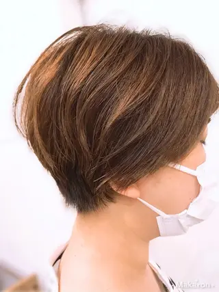 ショート hair works raptureのヘアスタイル