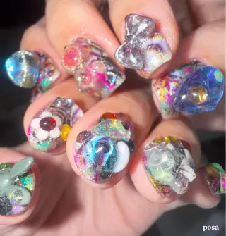 ネイル posa nail モエミのネイルデザイン
