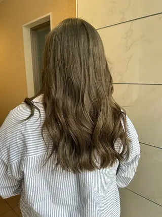 カラー 櫻井園子🌸 縮毛矯正のヘアスタイル
