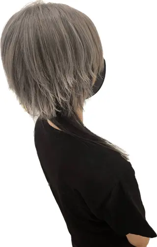 ショート カラー ヘアアレンジ メンズ ミドウチ アヤカのヘアスタイル