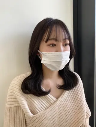 ミディアム カラー キッズ ヒラノホナミ 🫧艶髪🫧髪質改善のヘアスタイル