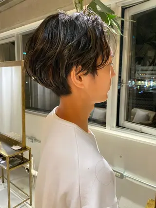 ショート カラー 聖 来のヘアスタイル