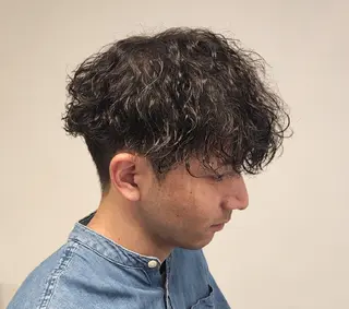 ショート パーマ メンズ 【イケメン風パーマ】 SHOFYのヘアスタイル