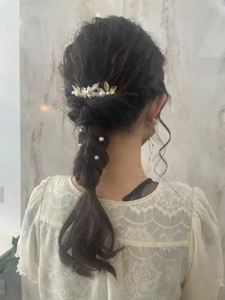 ヘアアレンジ 艶髪🇰🇷髪質改善 🎀ikuno🎀のヘアスタイル