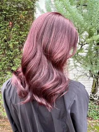 セミロング 鹿児島美容室 NATSUKIのヘアスタイル