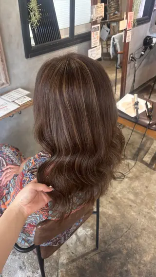 ミディアム カラーモデル募集✨️ YUKI🎀☁️のヘアスタイル