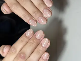 ネイル By moonネイル 🌷ワンホン/韓国風のネイルデザイン