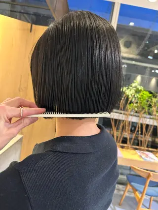 ショート メンズ清潔感のプロ 💈メンズパーマ藤田のヘアスタイル