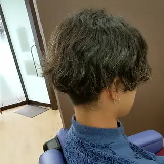 ショート パーマ メンズ 🏝川津瑛二🧖♀ 極上パーマ&カラー⭕のエステ・リラクイメージ