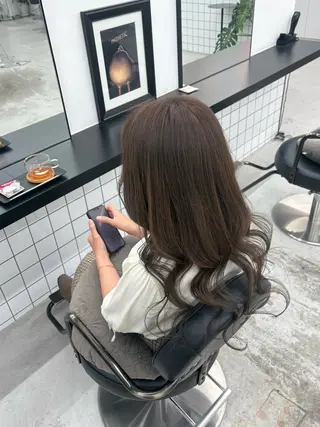 セミロング カラー 🌟ゆりあ🌟 JILLSTUDIOのヘアスタイル