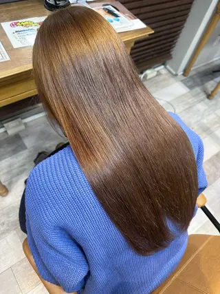 ロング カラー 和田 直也のヘアスタイル