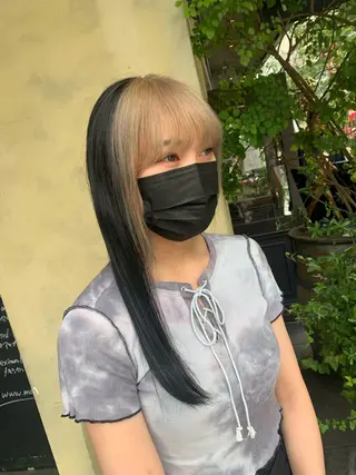 ロング カラー なぽ ❤︎長さだし / 韓国nailのネイルデザイン