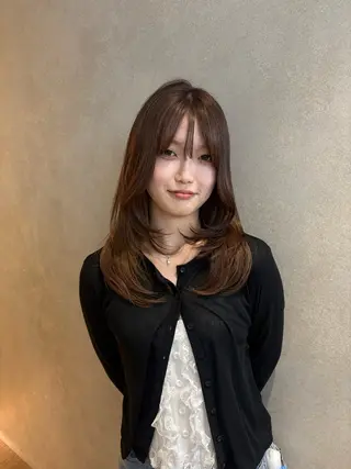 ロング カラー ヘアアレンジ *。艶髪/ハイトーン 🎀CHIKA🎀のヘアスタイル