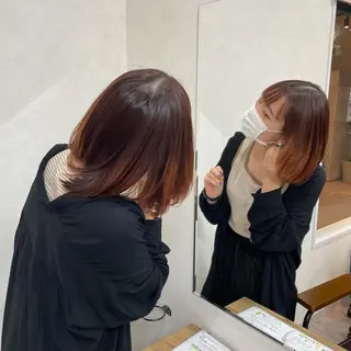 ショート カラー 骨格、カラー診断士 ✂️淡中円花のヘアスタイル