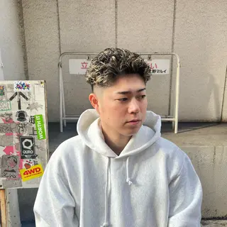 パーマ メンズ STUG’S 上野御徒町/前田桃果のヘアスタイル