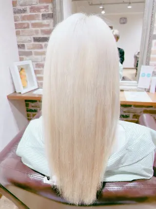 ミディアム カラー 髪質改善 石崎廉のヘアスタイル