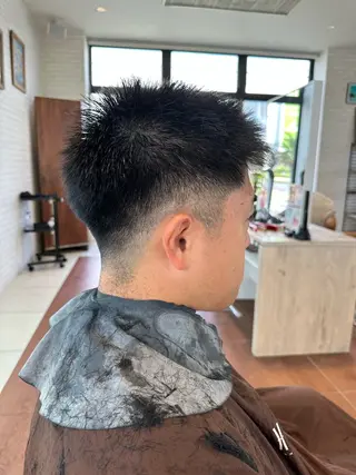 メンズ 見川 ヒカルのヘアスタイル
