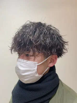 ショート 失敗しないパーマ 稲葉/草薙のヘアスタイル