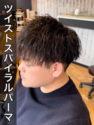 パーマ メンズ 🌟パーマリスト 鈴木雄大🌟のヘアスタイル