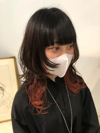 ロング 🤍中野 レオ🤍のヘアスタイル