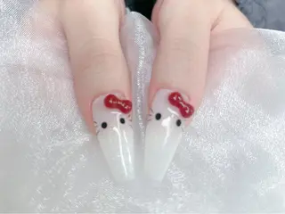 ネイル MoMoA Nail ネイル長さ出し専門店のネイルデザイン